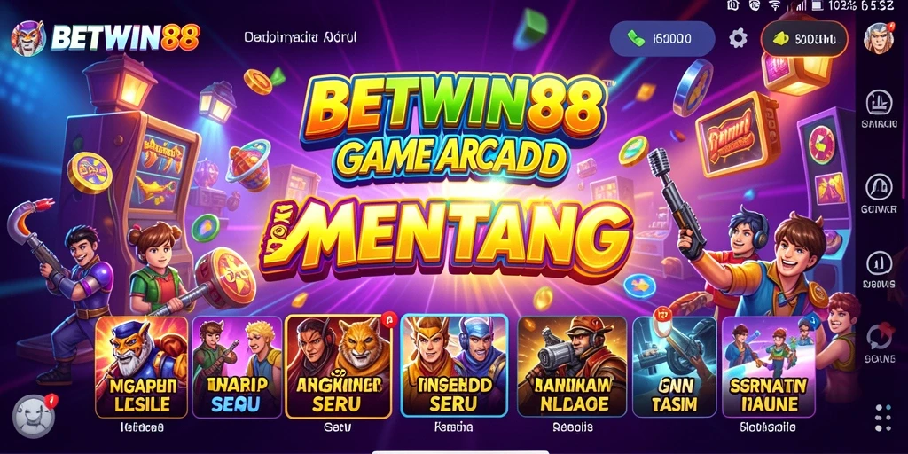 Tampilan gameplay BETWIN88 yang penuh warna dan seru.