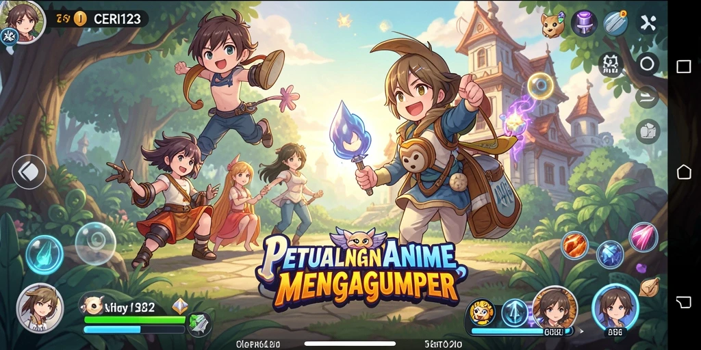Screenshot CERI123 menunjukkan aksi seru dalam dunia anime yang menawan.