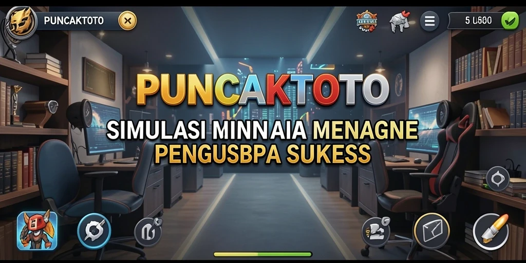 Tampilan menarik yang menunjukkan aktivitas gameplay PUNCAKTOTO.