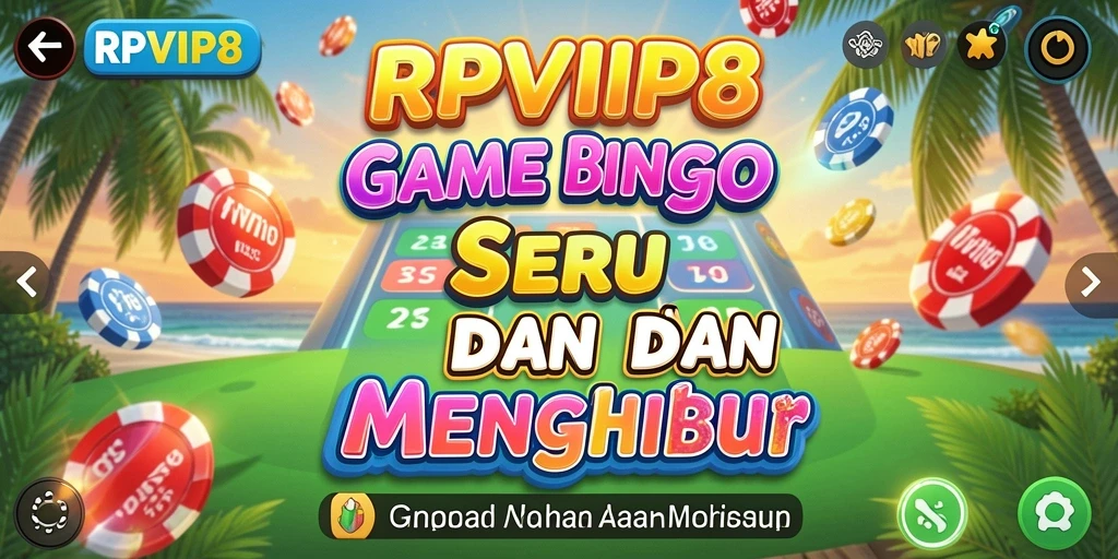 Tampilan gameplay seru RPVIP8 dengan suasana Bingo yang mendebarkan.